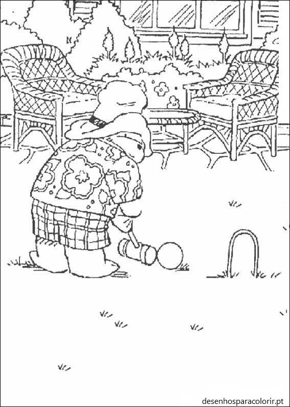 Um Urso Chamado Paddington grátis para colorir 06